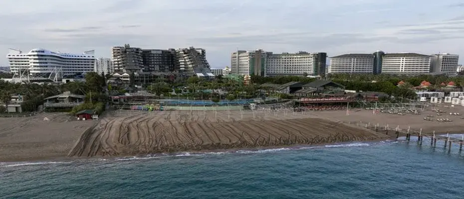 Antalya'da oteller ve mavi bayraklı plajlar yeni sezona hazırlanıyor