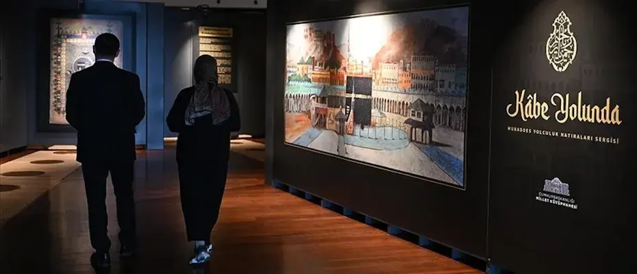 Mukaddes Yolculuk Hatıraları Sergisi ziyaretçilerin beğenisine sunuldu