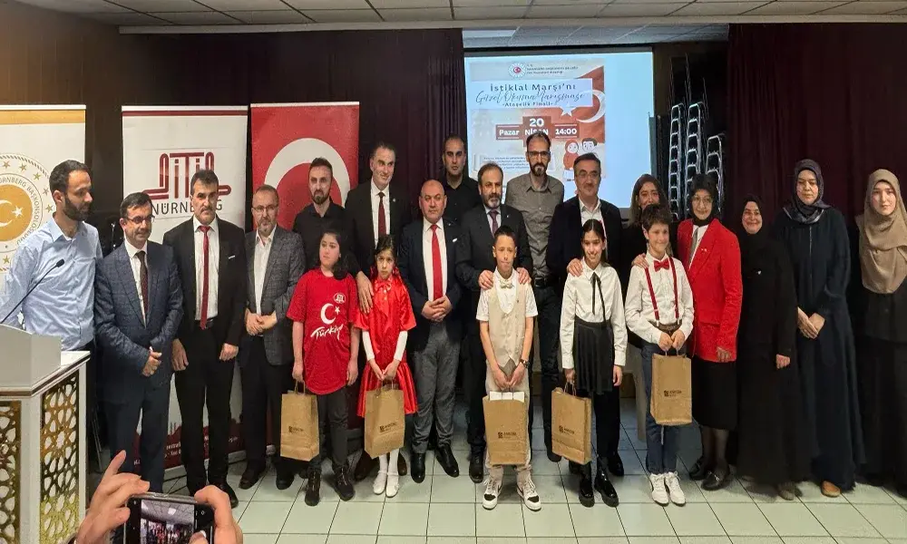 Nürnberg’de İstiklâl Marşı’nı güzel okuma yarışması düzenlendi