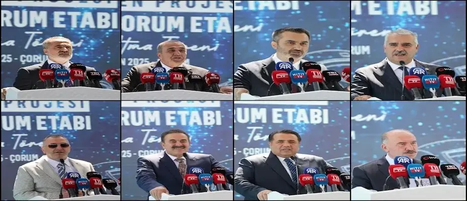 Ankara-Kırıkkale-Çorum-Samsun Hızlı Demiryolu Projesi'nde Delice-Çorum etabının temeli atıldı