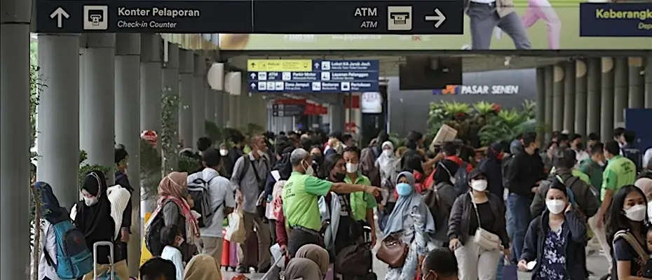 Endonezya'nın başkenti Cakarta'da trafiği azaltmak için yapay zekadan yararlanılıyor