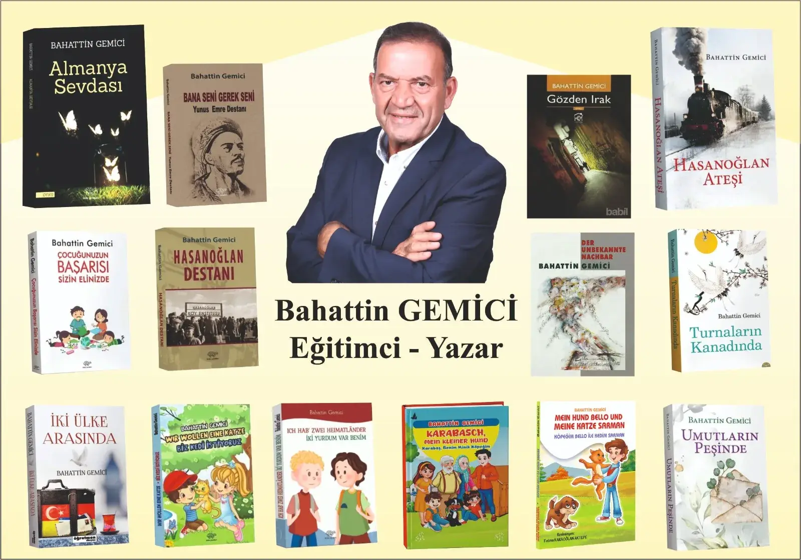 Bahattin Gemici’den Yürekleri Isıtan Yeni Kitap: Almanya Sevdası