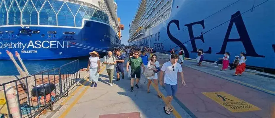 Kruvaziyer turizminde ağustosta rekor