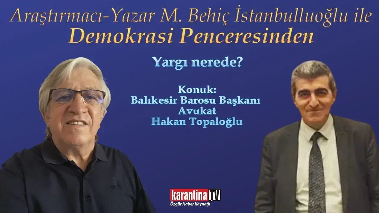 Yargı nerede? - Karantina TV