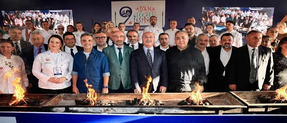 Adana’da Ateş 9ncu Kez Yandı: 9. Uluslararası Adana Lezzet Festivali Coşkuyla Başladı
