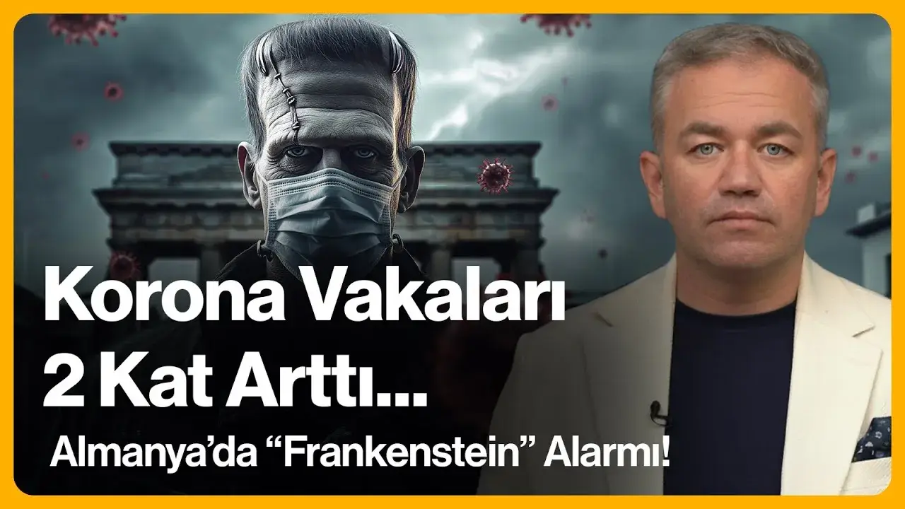 Korona vakaları 2 kat arttı! Almanya'da "Frankestein" alarmı!