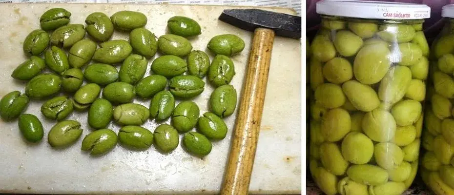 Turşu kuran, zeytin kıran ellerden gelenek kokan tatlar