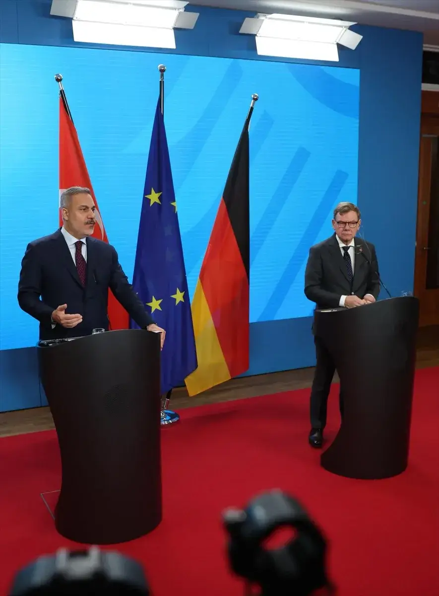 Bakan Fidan, Berlin`de Alman mevkidaşı Wadephul ile görüştü