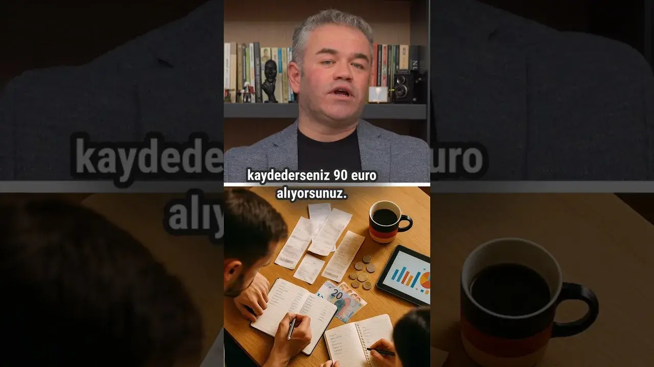 Almanya'da harcamalarını paylaşana 90 euro verilecek!