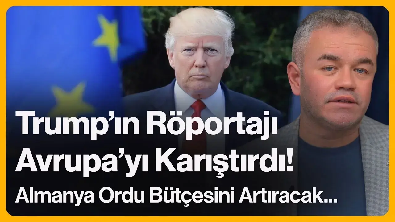 Trump'ın Röportajı Avrupa'yı Karıştırdı! Almanya Ordu Bütçesini Artıracak