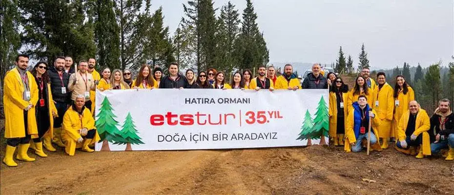Etstur Hatıra Ormanları’nda ilk fidanlar dikildi