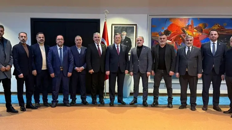 Berlin’deki STK’lardan Büyükelçi Turan’a Geçmiş Olsun Ziyareti