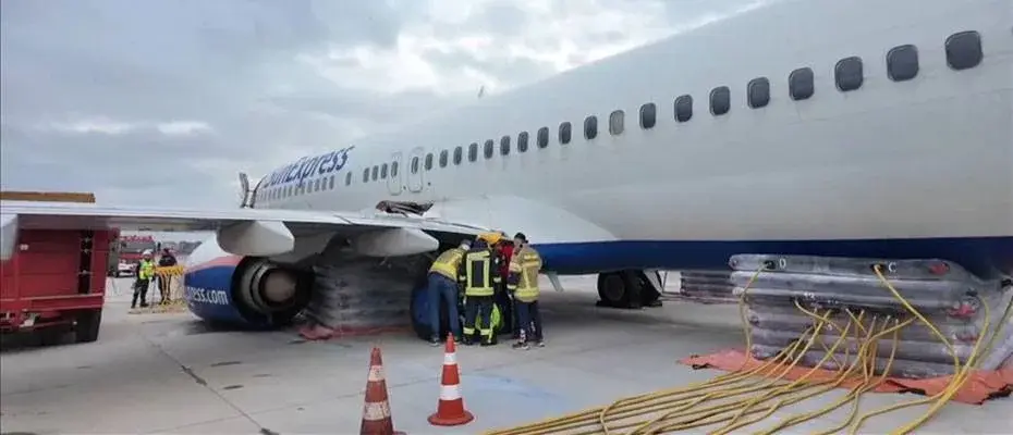 SunExpress Uçağında Kalkış Öncesi Teknik Arıza