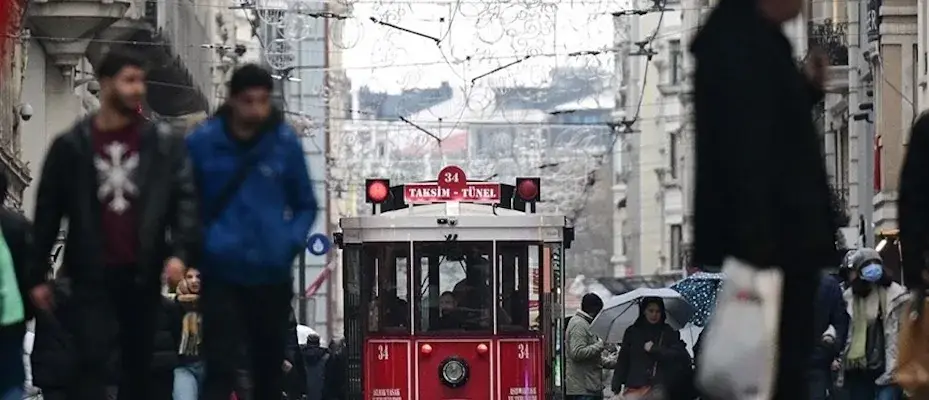 İstiklal Caddesi 2025’te 107 milyon ziyaretçiyle rekor kırdı