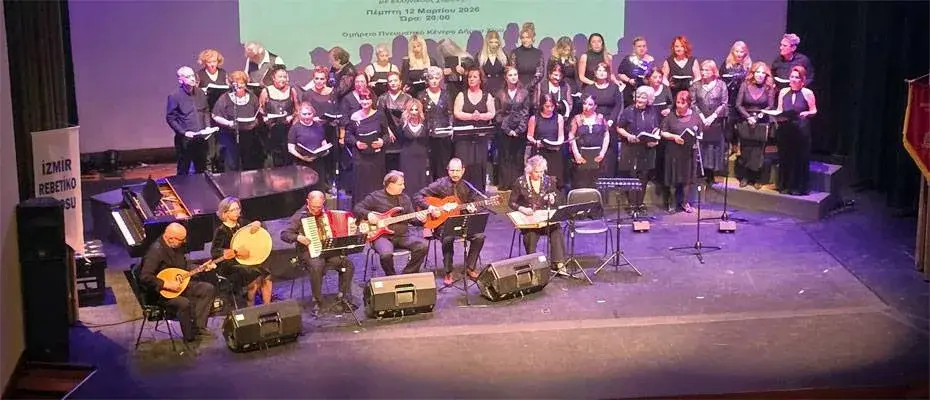 Rebetiko ezgileri Ege’nin iki yakasını Sakız Adası’nda buluşturdu