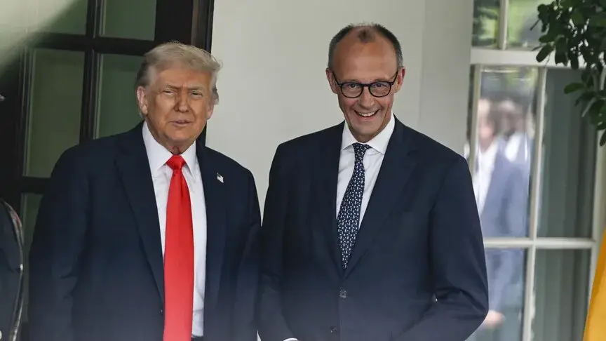 Trump’dan Almanya Başbakanı Merz’e gönderme