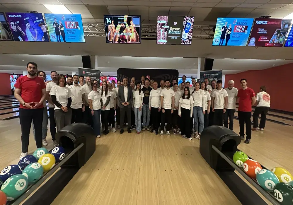 THY’den Nürnberg’de Acentelere Özel Bowling Turnuvası