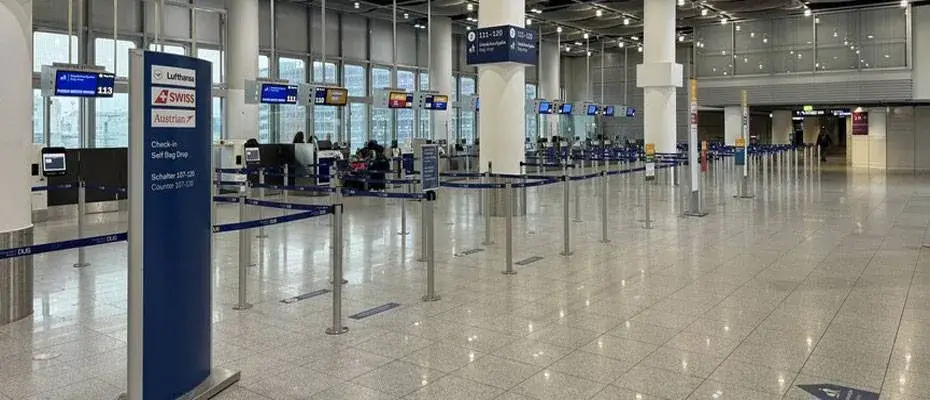Frankfurt Havalimanı’nda Yolcu Sayısı Nisan Ayında Sert Düştü