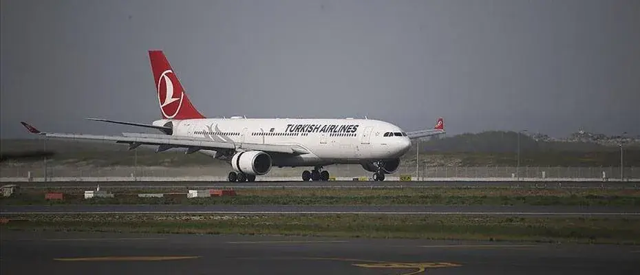 THY’nin yolcuları duman nedeniyle tahliye edildi