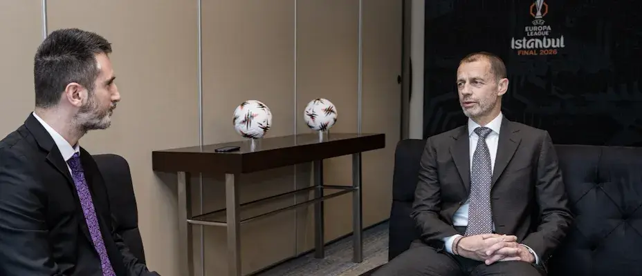 UEFA Başkanı Ceferin İstanbul'u sever