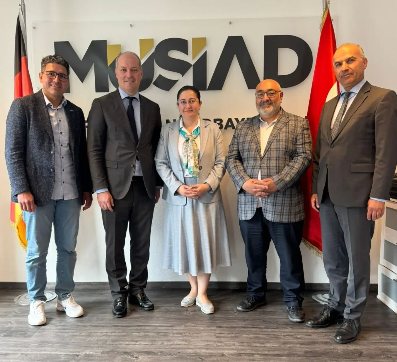 Başkonsolos Cebeci ve Ticaret Ataşelerinden MÜSİAD Nürnberg’e Stratejik Ziyaret