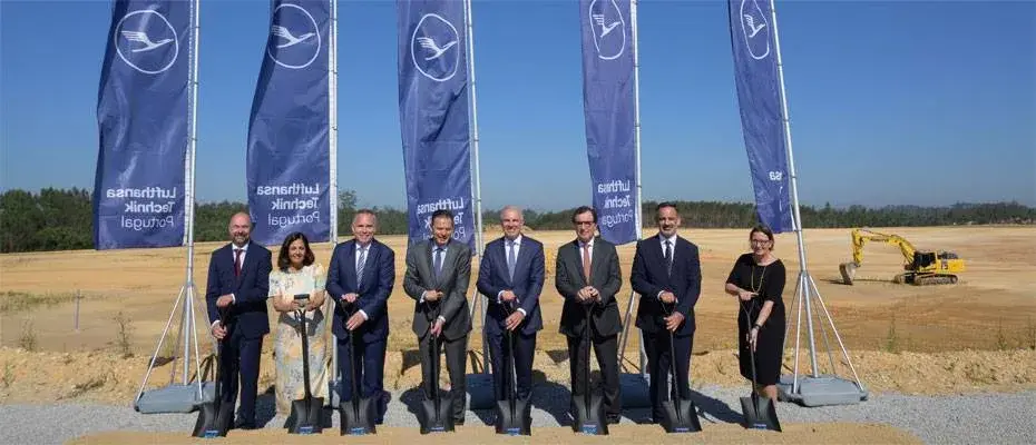 Lufthansa Technik Portekiz’de yeni tesisinin temelini attı