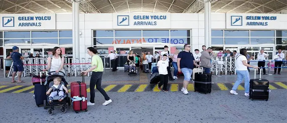 Antalya Havalimanı beş ayda 9,1 milyon yolcu ağırladı